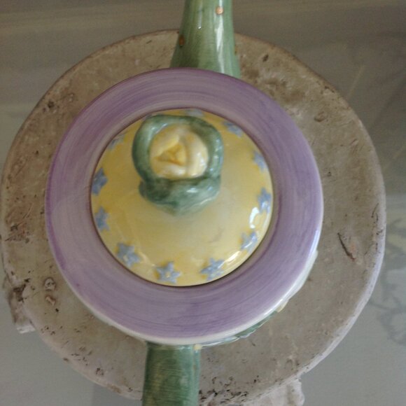 Sakura Debbie Mumm China Teapot Floral Garden - Picture 4 of 6